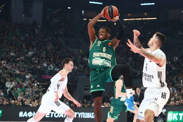 EuroLeague Basketball, Panathinaikos AKTOR Athens vs Real Madrid - T.J. Shorts, 0 of Panathinaikos AKTOR Athens in action during the Euroleague regular season basketball match between Panathinaikos AKTOR Athens and Real Madrid at Telekom Center Athens on February 3, 2026 in Athens, Greece. ATHENS Greece Copyright: xOnexInchxProductionsx 6836645