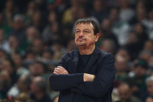 EuroLeague Basketball, Panathinaikos AKTOR Athens vs Real Madrid - Ergin Ataman, Head Coach of Panathinaikos AKTOR Athens react during the Euroleague regular season basketball match between Panathinaikos AKTOR Athens and Real Madrid at Telekom Center Athens on February 3, 2026 in Athens, Greece. ATHENS Greece Copyright: xOnexInchxProductionsx 6836740