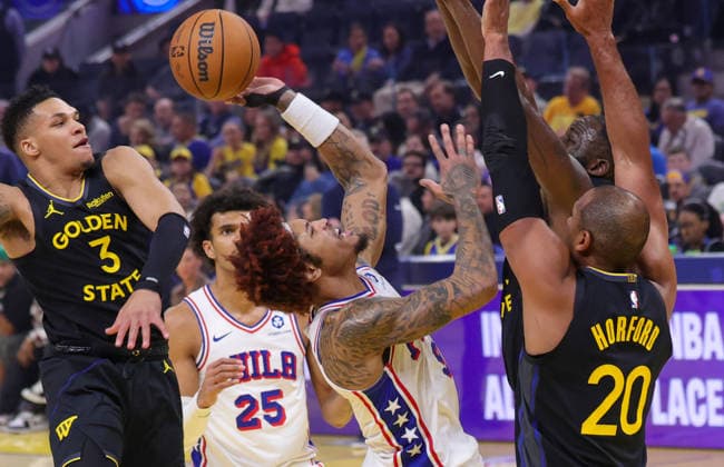 Basketball, NBA, Golden State Warriors - Philadelphia 76ers