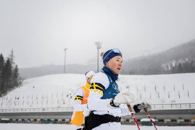 260204 Jonna Sundling of Sweden at a Cross-Country Skiing training session during day -2 of the 2026 Winter Olympics on February 4, 2026 in Val di Fiemme. Photo: Maxim Thore BILDBYRAN kod MT MT0951 skidor cross-country skiing langrenn Olympic Games, Olympische Spiele, Olympia, OS olympics winter olympics os ol olympiska spel vinter-os olympiske leker milano cortina 2026 milan cortina 2026 milano cortina 2026 olympic games milano cortina 2026 winter olympic games milano cortina-os milano cortina-ol vinter-ol -2 bbeng träning training *** 260204 Jonna Sundling of Sweden at a Cross Country Skiing training session during day 2 of the 2026 Winter Olympics on February 4, 2026 in Val di Fiemme Photo Maxim Thore BILDBYRAN kod MT MT0951 skidor cross country skiing langrenn olympic games olympics winter olympics os ol olympiska spel vinter os olympiske leker milano cortina 2026 milan cortina 2026 milano cortina 2026 olympic games milano cortina 2026 winter olympic games milano cortina os milano cortina ol vinter ol 2 bbeng träning training  Copyright: MAXIMxTHORE BB260204MT010