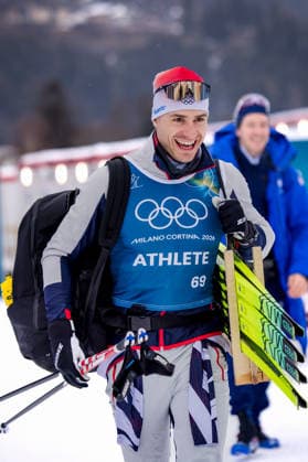 OLYMPICS - Winter Olympic Games, Olympische Spiele, Olympia, OS Milano Cortina 2026 TESERO,ITALY,04.FEB.26 - OLYMPICS, CROSS COUNTRY SKIING - Winter Olympic Games Milano Cortina 2026, preview, training. Image shows Benjamin Moser (AUT).  GEPAxpictures xMatthiasxTrinkl