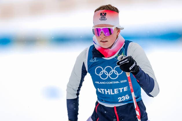OLYMPICS - Winter Olympic Games, Olympische Spiele, Olympia, OS Milano Cortina 2026 TESERO,ITALY,04.FEB.26 - OLYMPICS, CROSS COUNTRY SKIING - Winter Olympic Games Milano Cortina 2026, preview, training. Image shows Magdalena Scherz (AUT).  GEPAxpictures xMatthiasxTrinkl