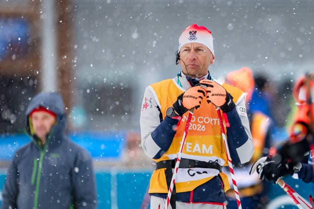 OLYMPICS - Winter Olympic Games, Olympische Spiele, Olympia, OS Milano Cortina 2026 TESERO,ITALY,04.FEB.26 - OLYMPICS, CROSS COUNTRY SKIING - Winter Olympic Games Milano Cortina 2026, preview, training. Image shows head coach Falk Goepfert (AUT).  GEPAxpictures xMatthiasxTrinkl