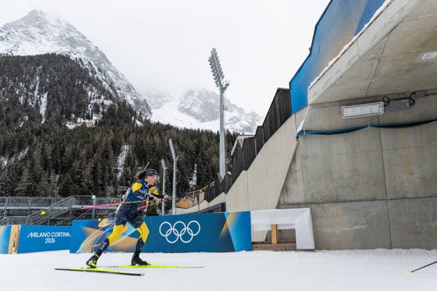 260204 Hanna Öberg of Sweden at a biathlon training session during day -2 of the 2026 Winter Olympics on February 4, 2026 in Anterselva. Photo: Mathias Bergeld BILDBYRAN kod MB MB1304 skidskytte biathlon skiskyting Olympic Games, Olympische Spiele, Olympia, OS olympics winter olympics os ol olympiska spel vinter-os olympiske leker milano cortina 2026 milan cortina 2026 milano cortina 2026 olympic games milano cortina 2026 winter olympic games milano cortina-os milano cortina-ol vinter-ol -2 bbeng träning training sverige *** 260204 Hanna Öberg of Sweden at a biathlon training session during day 2 of the 2026 Winter Olympics on February 4, 2026 in Anterselva Photo Mathias Bergeld BILDBYRAN code MB MB1304 biathlon biathlon olympic games olympics winter olympics os ol olympiska spel vinter os olympiske leker milano cortina 2026 milan cortina 2026 milano cortina 2026 olympic games milano cortina 2026 winter olympic games milano cortina os milano cortina ol vinter ol 2 bbeng träning training sverige  Copyright: MATHIASxBERGELD BB260204MB034