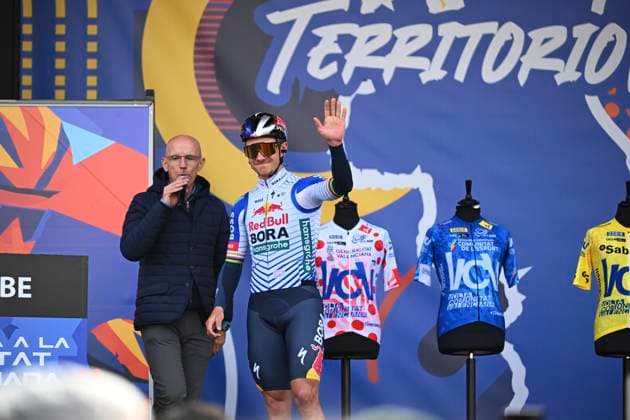 Tour of Valencia 2026 Stage 1 TORREBLANCA, SPAIN - FEBRUARY 04 : Evenepoel Remco (BEL) of Red Bull BORA Hansgrohe during stage 1 of the 77th edition of Volta a la Comunitat Valenciana an UCI ProSeries 2.Pro cycling road race stage for Men Elite of 162.2 km with start in Segorre and finish in Torreblanca on February 4, 2026 in Torreblanca, Spain, 04 02 2026 Torreblanca Spain  Copyright: xVincentxKalutx