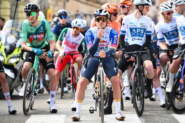 Tour of Valencia 2026 Stage 1 TORREBLANCA, SPAIN - FEBRUARY 04 : Evenepoel Remco (BEL) of Red Bull BORA Hansgrohe during stage 1 of the 77th edition of Volta a la Comunitat Valenciana an UCI ProSeries 2.Pro cycling road race stage for Men Elite of 162.2 km with start in Segorre and finish in Torreblanca on February 4, 2026 in Torreblanca, Spain, 04 02 2026 Torreblanca Spain  Copyright: xVincentxKalutx