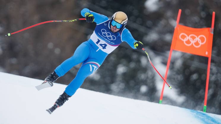 OLYMPICS - Winter Olympic Games, Olympische Spiele, Olympia, OS Milano Cortina 2026 BORMIO,ITALY,04.FEB.26 - OLYMPICS, ALPINE SKIING - Winter Olympic Games Milano Cortina 2026, preview, downhill training, men. Image shows Dominik Paris (ITA).  GEPAxpictures xHaraldxSteiner