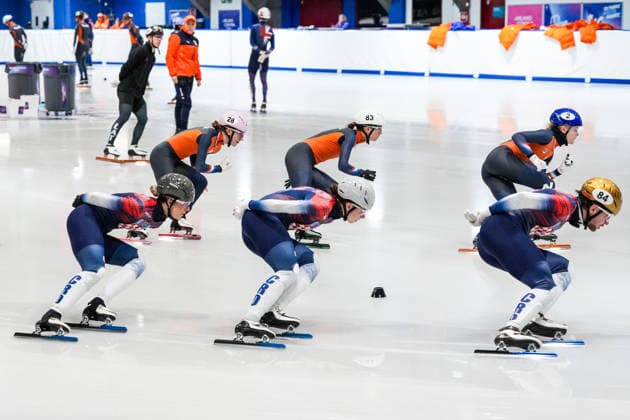 Milano Cortina 2026, speed skating, training