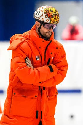 2026-02-04 - Milano Cortina 2026 Winter Olympics MILAN, ITALY - FEBRUARY 4: Itzhak de Laat of Netherlands during a training before the Milano Cortina 2026 Winter Olympics at the Milano Ice Skating Arena on February 4, 2026 in Milan, Italy Milan Milano Ice Skating Arena Italy Content not available for redistribution in The Netherlands directly or indirectly through any third parties. Copyright: xAndrexWeeningx