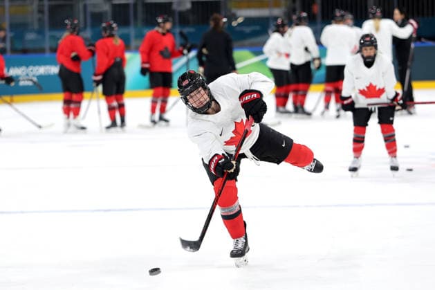 Milano Cortina 2026, ice hockey, training
