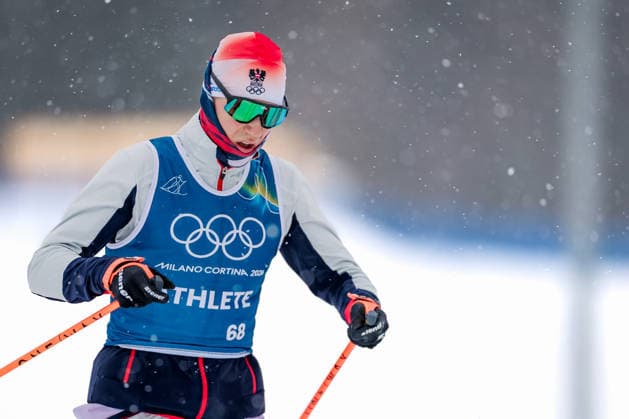 OLYMPICS - Winter Olympic Games, Olympische Spiele, Olympia, OS Milano Cortina 2026 TESERO,ITALY,04.FEB.26 - OLYMPICS, CROSS COUNTRY SKIING - Winter Olympic Games Milano Cortina 2026, preview, training. Image shows Michael Foettinger (AUT).  GEPAxpictures xMatthiasxTrinkl