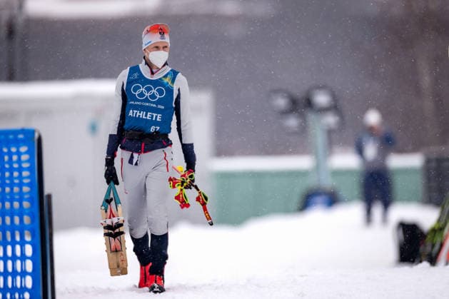 OLYMPICS - Winter Olympic Games, Olympische Spiele, Olympia, OS Milano Cortina 2026 TESERO,ITALY,04.FEB.26 - OLYMPICS, CROSS COUNTRY SKIING - Winter Olympic Games Milano Cortina 2026, preview, training. Image shows Mika Vermeulen (AUT).  GEPAxpictures xMatthiasxTrinkl