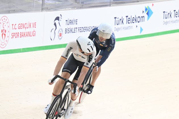 04-02-2026 European Championships Elite Track; Giornata 04; 2025, Spain; 2026, Germany; Mora Vedri, Sebastian; Kluge, Roger; Konya - Velodrom; 