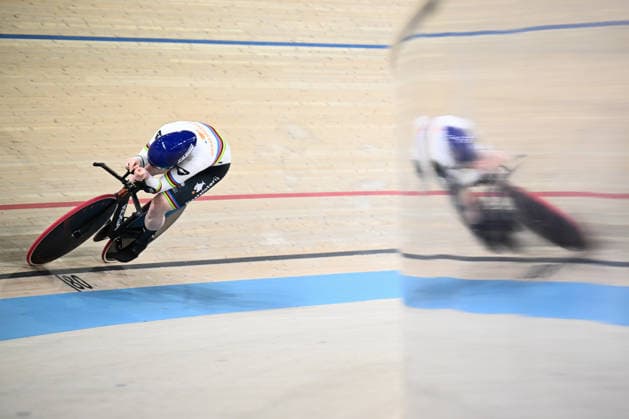2026 UEC Track Elite European Championships Picture by Olly Hassell SWpix.com - 04 02 2026 - Cycling - 2026 UEC Track Elite European Championships - Konya Velodrome, Konya, Türkiye - Women s Time Trial Qualifying - Hetty van de Wouw (Netherlands) Copyright: x xSWpix.comx(t axPhotographyxHubxLtd)xOllyxHassell SWpix.comx SWP-3177-0778