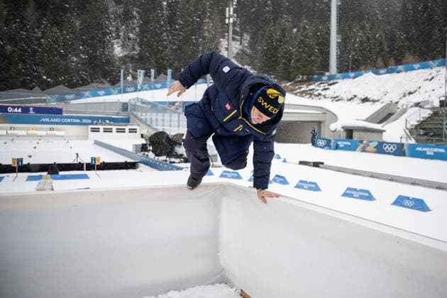 260204 Head coach Johannes Lukas of Sweden at a biathlon training session during day -2 of the 2026 Winter Olympics on February 4, 2026 in Anterselva. Photo: Mathias Bergeld BILDBYRAN kod MB MB1304 skidskytte biathlon skiskyting Olympic Games, Olympische Spiele, Olympia, OS olympics winter olympics os ol olympiska spel vinter-os olympiske leker milano cortina 2026 milan cortina 2026 milano cortina 2026 olympic games milano cortina 2026 winter olympic games milano cortina-os milano cortina-ol vinter-ol -2 bbeng träning training sverige *** 260204 Head coach Johannes Lukas of Sweden at a biathlon training session during day 2 of the 2026 Winter Olympics on February 4, 2026 in Anterselva Photo Mathias Bergeld BILDBYRAN code MB MB1304 biathlon biathlon olympic games olympics olympics winter olympics os ol olympiska spel vinter os olympiske leker milano cortina 2026 milan cortina 2026 milano cortina 2026 olympic games milano cortina 2026 winter olympic games milano cortina os milano cortina ol vinter ol 2 bbeng träning training sverige  Copyright: MATHIASxBERGELD BB260204MB069