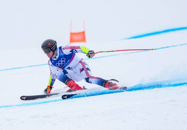 (260204) -- BORMIO, Feb. 4, 2026 -- Adrian Smiseth Sejersted of Norway takes part in the alpine skiing men s downhill first official training ahead of the 2026 Milan-Cortina Winter Olympics, in Bormio, Italy, Feb. 4, 2026. ) (MICO2026)ITALY-BORMIO-OLYMPIC Winter games, Winterspiele,Spiele, Summer games ALPINE SKIING-MEN S DOWNHILL-TRAINING YanxLinyun 