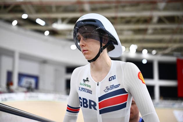 2026 UEC Track Elite European Championships Picture by Olly Hassell SWpix.com - 04 02 2026 - Cycling - 2026 UEC Track Elite European Championships - Konya Velodrome, Konya, Türkiye - Women™s Individual Pursuit - For Gold - Josie Knight (Great Britain) Konya Konya Velodrome Türkiye Copyright: x xSWpix.comx(t axPhotographyxHubxLtd)xOllyxHassell SWpix.comx SWP-3177-0828