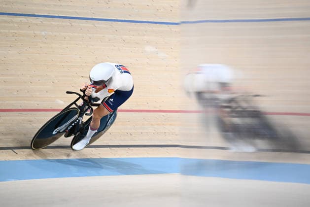2026 UEC Track Elite European Championships Picture by Olly Hassell SWpix.com - 04 02 2026 - Cycling - 2026 UEC Track Elite European Championships - Konya Velodrome, Konya, Türkiye - Women™s Individual Pursuit - For Gold - Josie Knight (Great Britain) Konya Konya Velodrome Türkiye Copyright: x xSWpix.comx(t axPhotographyxHubxLtd)xOllyxHassell SWpix.comx SWP-3177-0831