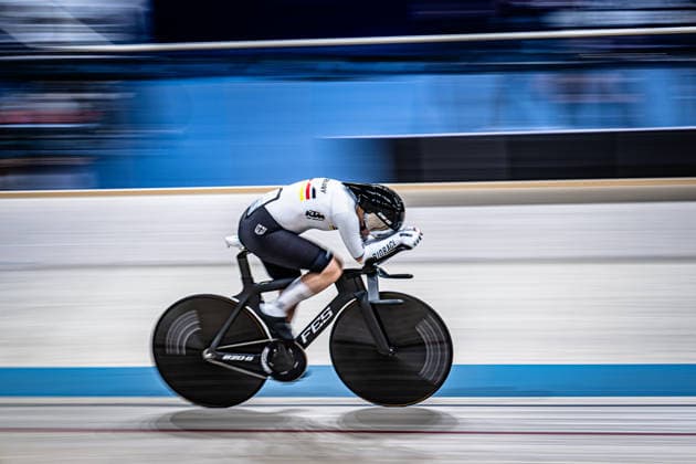 KLEIN Lisa UEC Track Cycling European Championships Konya 2026 KLEIN Lisa GER Germany Landscape horizontal Landscape Event Event UEC Track Cycling European Championships 2026 Category Category Cycling Track Cycling European Championships Location Location Asia Türkiye Konya Discipline Individual Pursuit Category Elite Women Distance 1000 m Date Date 04 02 2026 Wednesday Day 4