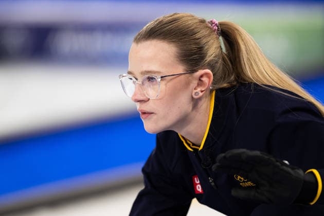 260204 Isabella Wrana of Sweden competes in a round robin mixed doubles curling match between Sweden and South Korea during day -2 of the 2026 Winter Olympics on February 4, 2026 in Cortina. Photo: Mathias Bergeld BILDBYRAN kod MB MB1305 curling Olympic Games, Olympische Spiele, Olympia, OS olympics winter olympics os ol olympiska spel vinter-os olympiske leker milano cortina 2026 milan cortina 2026 milano cortina 2026 olympic games milano cortina 2026 winter olympic games milano cortina-os milano cortina-ol vinter-ol -2 bbeng round robin *** 260204 Isabella Wrana of Sweden competes in a round robin mixed doubles curling match between Sweden and South Korea during day 2 of the 2026 Winter Olympics on February 4, 2026 in Cortina Photo Mathias Bergeld BILDBYRAN kod MB MB1305 curling olympic games olympics winter olympics os ol olympiska spel vinter os olympiske leker milano cortina 2026 milan cortina 2026 milano cortina 2026 olympic games milano cortina 2026 winter olympic games milano cortina os milano cortina ol vinter ol 2 bbeng round robin  Copyright: MATHIASxBERGELD BB260204MB088