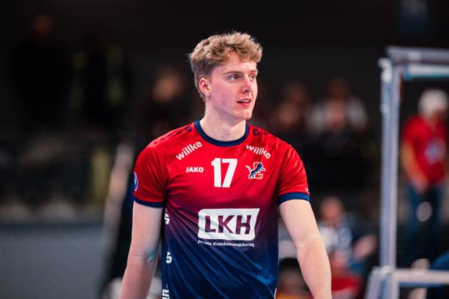 VBL SVG Lüneburg vs SWD powervolleys Düren, 04 02 205 Axel Enlund SVG Lüneburg, 17 Volleyball Bundesliga SVG Lüneburg vs SWD powervolleys Düren on 04 02 2026 in the LKH Arena, Lüneburg Copyright: xBEAUTIFULxSPORTS Tonhäuserx