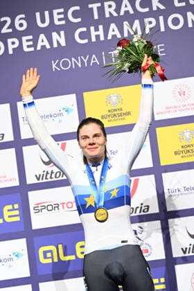 04-02-2026 European Championships Elite Women Track; Giornata 04; 2026, Belgium; Kopecky, Lotte; Konya - Velodrom; 