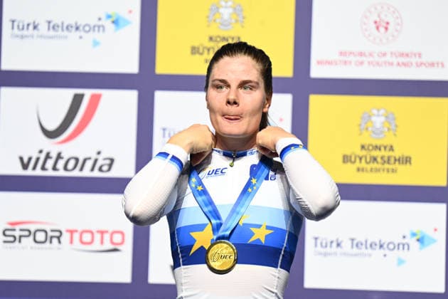 04-02-2026 European Championships Elite Women Track; Giornata 04; 2026, Belgium; Kopecky, Lotte; Konya - Velodrom; 