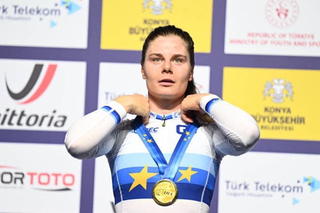 04-02-2026 European Championships Elite Women Track; Giornata 04; 2026, Belgium; Kopecky, Lotte; Konya - Velodrom; 