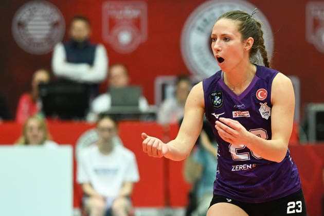 Ofelia Malinov Ankara Zeren Spor Kuluebue, 23 Dresdner SC vs Ankara Zeren Spor Kuluebue, CEV Volleyball Champions League, Season 2025 2026, 04 02 2026 Dresdner SC vs Ankara Zeren Spor Kuluebue, CEV Volleyball Champions League, Season 2025 2026, 04 02 2026 Dresden Copyright: xEibner-Pressefoto xHoepnerx EP_PHR