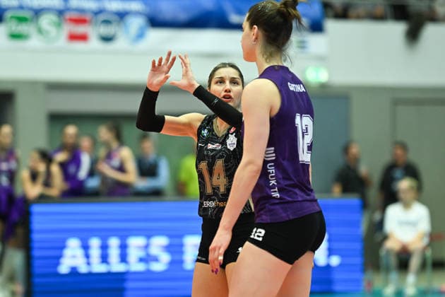 Ceren Oenal Ankara Zeren Spor Kuluebue, 14 Dresdner SC vs Ankara Zeren Spor Kuluebue, CEV Volleyball Champions League, Season 2025 2026, 04 02 2026 Dresdner SC vs Ankara Zeren Spor Kuluebue, CEV Volleyball Champions League, Season 2025 2026, 04 02 2026 Dresden Copyright: xEibner-Pressefoto xHoepnerx EP_PHR
