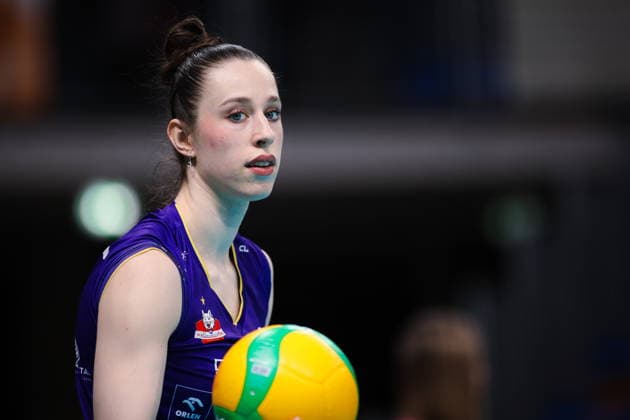 2026.02.04 Rzeszow Siatkowka, Liga Mistrzyn 2026 DevelopRes Rzeszow - SSC Palmberg Schwerin N z Justyna Jankowska Foto Marta Badowska PressFocus 2026.02.04 Rzeszow Volleyball, CEV Champions League Volley 2026 Women Justyna Jankowska Credit: Marta Badowska PressFocus NEWSPIX.PL --- newspix.pl POLAND OUT! 