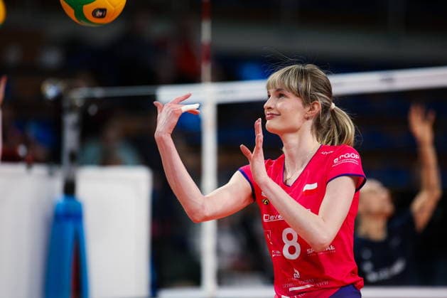 2026.02.04 Rzeszow Siatkowka, Liga Mistrzyn 2026 DevelopRes Rzeszow - SSC Palmberg Schwerin N z Julita Piasecka Foto Marta Badowska PressFocus 2026.02.04 Rzeszow Volleyball, CEV Champions League Volley 2026 Women Julita Piasecka Credit: Marta Badowska PressFocus NEWSPIX.PL --- newspix.pl POLAND OUT! 