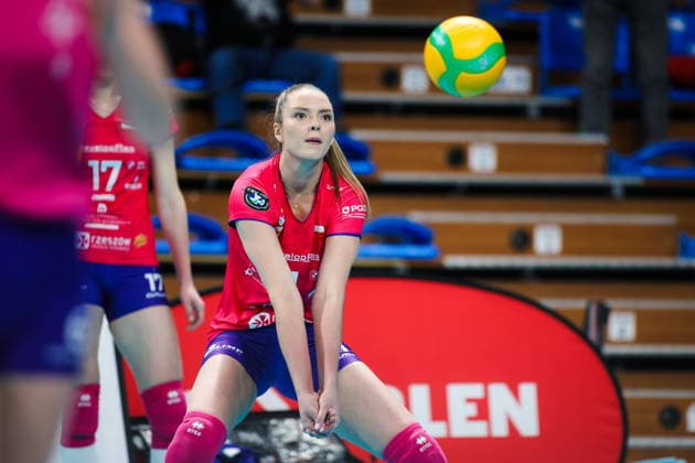 2026.02.04 Rzeszow Siatkowka, Liga Mistrzyn 2026 DevelopRes Rzeszow - SSC Palmberg Schwerin N z Dominika Pierzchala Foto Marta Badowska PressFocus 2026.02.04 Rzeszow Volleyball, CEV Champions League Volley 2026 Women Dominika Pierzchala Credit: Marta Badowska PressFocus NEWSPIX.PL --- newspix.pl POLAND OUT! 