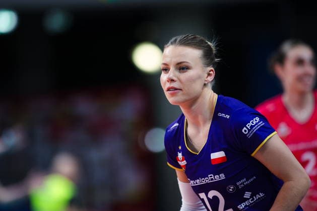 2026.02.04 Rzeszow Siatkowka, Liga Mistrzyn 2026 DevelopRes Rzeszow - SSC Palmberg Schwerin N z Aleksandra Szczyglowska Foto Marta Badowska PressFocus 2026.02.04 Rzeszow Volleyball, CEV Champions League Volley 2026 Women Aleksandra Szczyglowska Credit: Marta Badowska PressFocus NEWSPIX.PL --- newspix.pl POLAND OUT! 