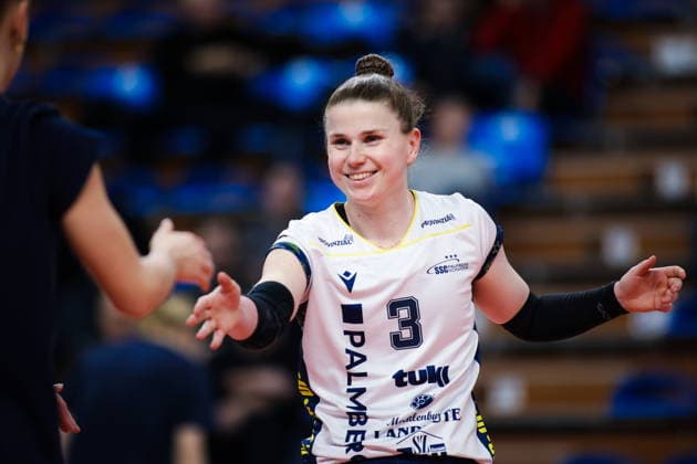 2026.02.04 Rzeszow Siatkowka, Liga Mistrzyn 2026 DevelopRes Rzeszow - SSC Palmberg Schwerin N z Florien Reesink Foto Marta Badowska PressFocus 2026.02.04 Rzeszow Volleyball, CEV Champions League Volley 2026 Women Florien Reesink Credit: Marta Badowska PressFocus NEWSPIX.PL --- newspix.pl POLAND OUT! 