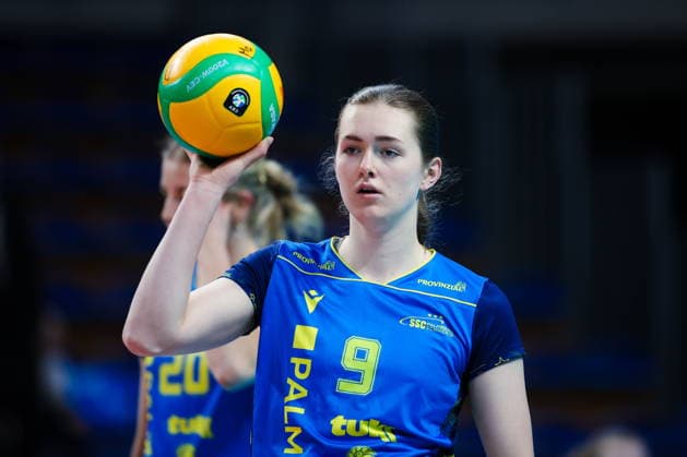 2026.02.04 Rzeszow Siatkowka, Liga Mistrzyn 2026 DevelopRes Rzeszow - SSC Palmberg Schwerin N z Leana Grozer Foto Marta Badowska PressFocus 2026.02.04 Rzeszow Volleyball, CEV Champions League Volley 2026 Women Leana Grozer Credit: Marta Badowska PressFocus NEWSPIX.PL --- newspix.pl POLAND OUT! 
