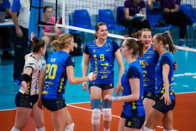 2026.02.04 Rzeszow Siatkowka, Liga Mistrzyn 2026 DevelopRes Rzeszow - SSC Palmberg Schwerin N z Leana Grozer Foto Marta Badowska PressFocus 2026.02.04 Rzeszow Volleyball, CEV Champions League Volley 2026 Women Leana Grozer Credit: Marta Badowska PressFocus NEWSPIX.PL --- newspix.pl POLAND OUT! 