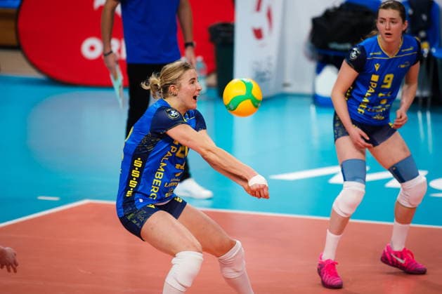 2026.02.04 Rzeszow Siatkowka, Liga Mistrzyn 2026 DevelopRes Rzeszow - SSC Palmberg Schwerin N z Helena Corina Kok Foto Marta Badowska PressFocus 2026.02.04 Rzeszow Volleyball, CEV Champions League Volley 2026 Women Helena Corina Kok Credit: Marta Badowska PressFocus NEWSPIX.PL --- newspix.pl POLAND OUT! 