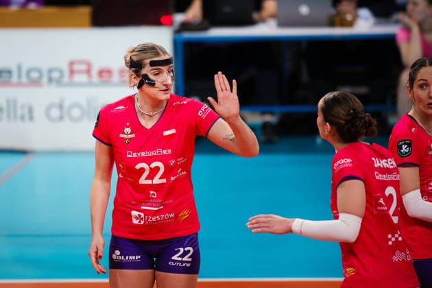 2026.02.04 Rzeszow Siatkowka, Liga Mistrzyn 2026 DevelopRes Rzeszow - SSC Palmberg Schwerin N z Oliwia Sieradzka Foto Marta Badowska PressFocus 2026.02.04 Rzeszow Volleyball, CEV Champions League Volley 2026 Women Oliwia Sieradzka Credit: Marta Badowska PressFocus NEWSPIX.PL --- newspix.pl POLAND OUT! 