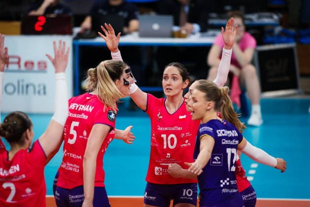 2026.02.04 Rzeszow Siatkowka, Liga Mistrzyn 2026 DevelopRes Rzeszow - SSC Palmberg Schwerin N z Katarzyna Wenerska Foto Marta Badowska PressFocus 2026.02.04 Rzeszow Volleyball, CEV Champions League Volley 2026 Women Katarzyna Wenerska Credit: Marta Badowska PressFocus NEWSPIX.PL --- newspix.pl POLAND OUT! 