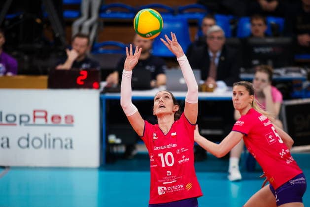 2026.02.04 Rzeszow Siatkowka, Liga Mistrzyn 2026 DevelopRes Rzeszow - SSC Palmberg Schwerin N z Katarzyna Wenerska Foto Marta Badowska PressFocus 2026.02.04 Rzeszow Volleyball, CEV Champions League Volley 2026 Women Katarzyna Wenerska Credit: Marta Badowska PressFocus NEWSPIX.PL --- newspix.pl POLAND OUT! 