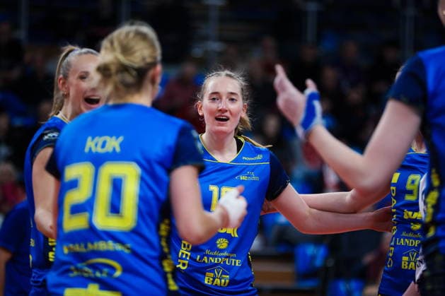 2026.02.04 Rzeszow Siatkowka, Liga Mistrzyn 2026 DevelopRes Rzeszow - SSC Palmberg Schwerin N z Mia Kirchhoff Foto Marta Badowska PressFocus 2026.02.04 Rzeszow Volleyball, CEV Champions League Volley 2026 Women Mia Kirchhoff Credit: Marta Badowska PressFocus NEWSPIX.PL --- newspix.pl POLAND OUT! 