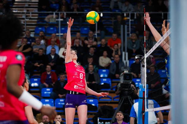 2026.02.04 Rzeszow Siatkowka, Liga Mistrzyn 2026 DevelopRes Rzeszow - SSC Palmberg Schwerin N z Julita Piasecka Foto Marta Badowska PressFocus 2026.02.04 Rzeszow Volleyball, CEV Champions League Volley 2026 Women Julita Piasecka Credit: Marta Badowska PressFocus NEWSPIX.PL --- newspix.pl POLAND OUT! 