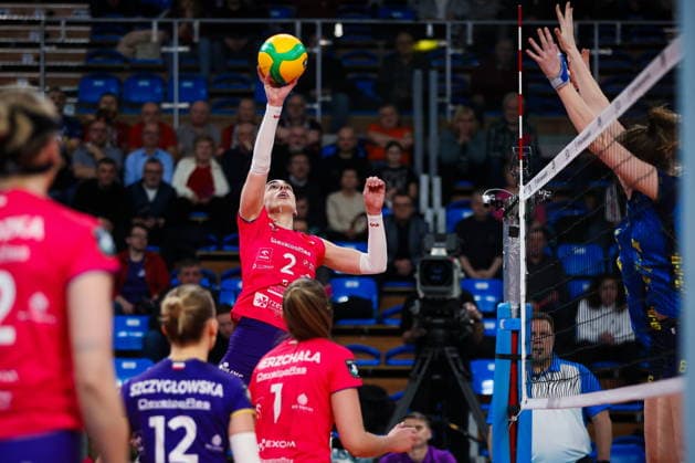 2026.02.04 Rzeszow Siatkowka, Liga Mistrzyn 2026 DevelopRes Rzeszow - SSC Palmberg Schwerin N z Laura Jansen Foto Marta Badowska PressFocus 2026.02.04 Rzeszow Volleyball, CEV Champions League Volley 2026 Women Laura Jansen Credit: Marta Badowska PressFocus NEWSPIX.PL --- newspix.pl POLAND OUT! 