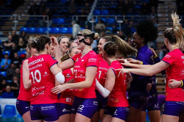 2026.02.04 Rzeszow Siatkowka, Liga Mistrzyn 2026 DevelopRes Rzeszow - SSC Palmberg Schwerin N z Oliwia Sieradzka Foto Marta Badowska PressFocus 2026.02.04 Rzeszow Volleyball, CEV Champions League Volley 2026 Women Oliwia Sieradzka Credit: Marta Badowska PressFocus NEWSPIX.PL --- newspix.pl POLAND OUT! 