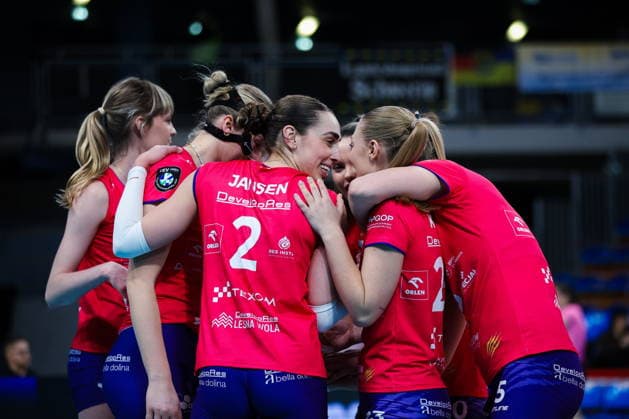 2026.02.04 Rzeszow Siatkowka, Liga Mistrzyn 2026 DevelopRes Rzeszow - SSC Palmberg Schwerin N z Laura Heyrman Foto Marta Badowska PressFocus 2026.02.04 Rzeszow Volleyball, CEV Champions League Volley 2026 Women Laura Heyrman Credit: Marta Badowska PressFocus NEWSPIX.PL --- newspix.pl POLAND OUT! 