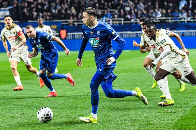 Football, Coupe de France, ES Troyes AC - RC Lens
