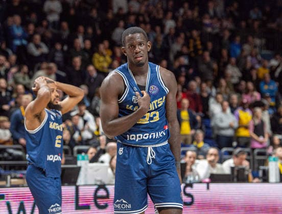 Basketball, Men, Season 2025 2026, Basketball Champions League Round of 16, Group J , Alba Berlin Karditsa Iaponiki, v l Brandon Jefferson Karditsa , Damien Jefferson Karditsa , 04 02 2026, Copyright: xSebastianxRäppold MatthiasxKochx