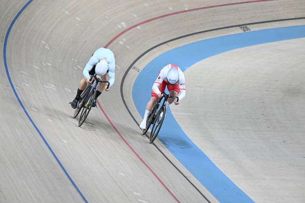 04-02-2026 European Championships Elite Track; Giornata 04; 2026, Ain; 2026, Polonia; Kiriltsev, Nikita; Rudyk, Mateusz; Konya - Velodrom; 