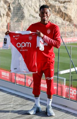 La Turbie, France February 04, 2026 RC Strasbourg Alsace AS Monaco Press Conference at the Headquarter with Simon Adingra Mandoga Media Germany RC Strasbourg Alsace AS Monaco